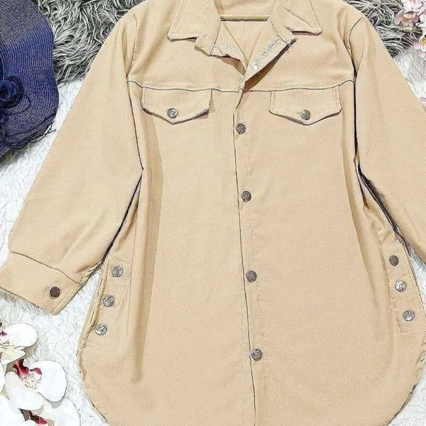 مانتو کتان کش اعلا