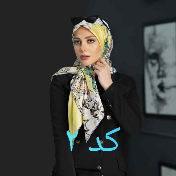 روسری مجلسی ویسکوز ابریشم