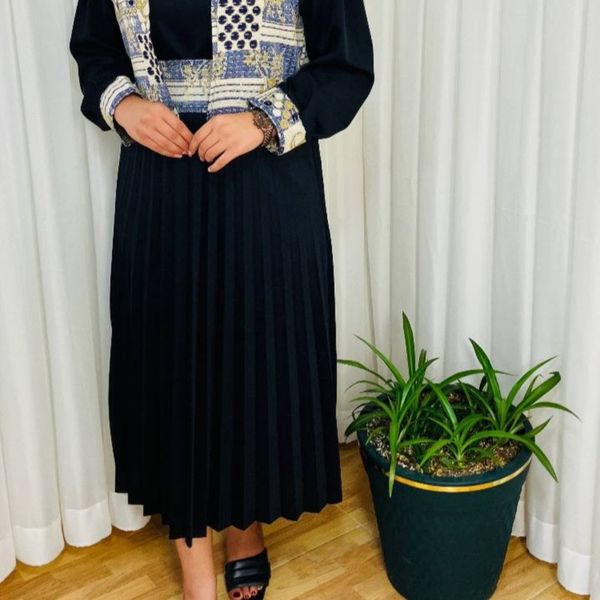 کت سارافون زنانه پلیسه دار ملونا