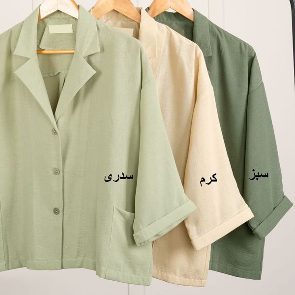 شومیز لینن نیکا