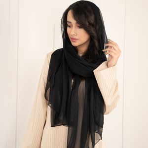 خرید آنلاین شال حریر مشکی