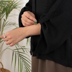 خرید انلاین شومیز مشکی پرستو