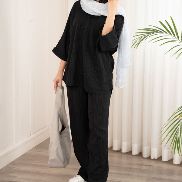 ست جلو بسته مشکی