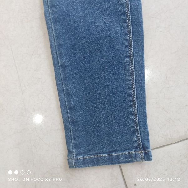 شلوار لی جذب زاپدار قد 85 برند برشکا