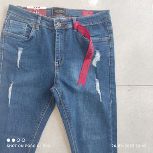 قیمت شلوار لی جذب زاپدار قد 85 برند برشکا