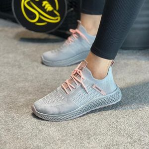 فروش اینترنتی کفش جورابی زنانه مدل وینیتو رنگ طوسی