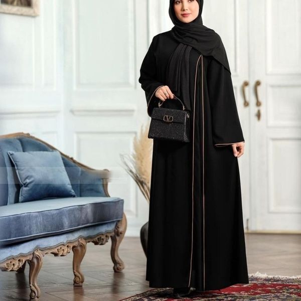 عبا زنانه ابروبادی مدل شکوفه