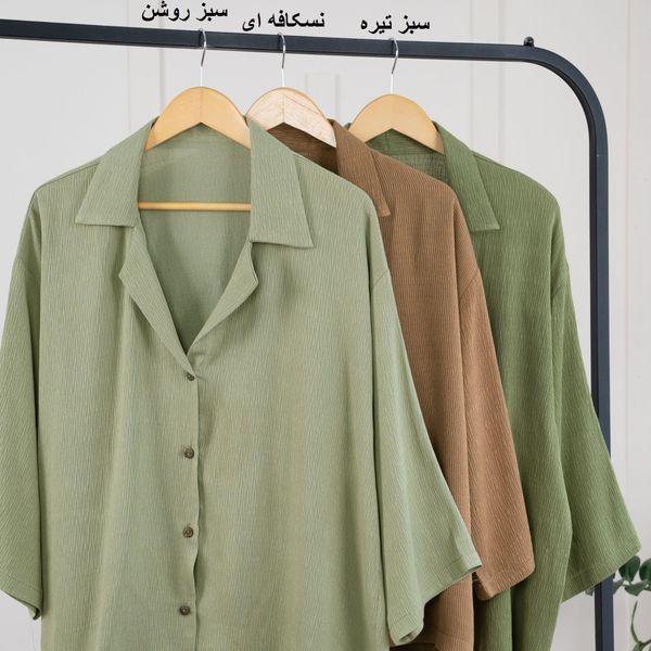 شومیز رنگی سیلوانا