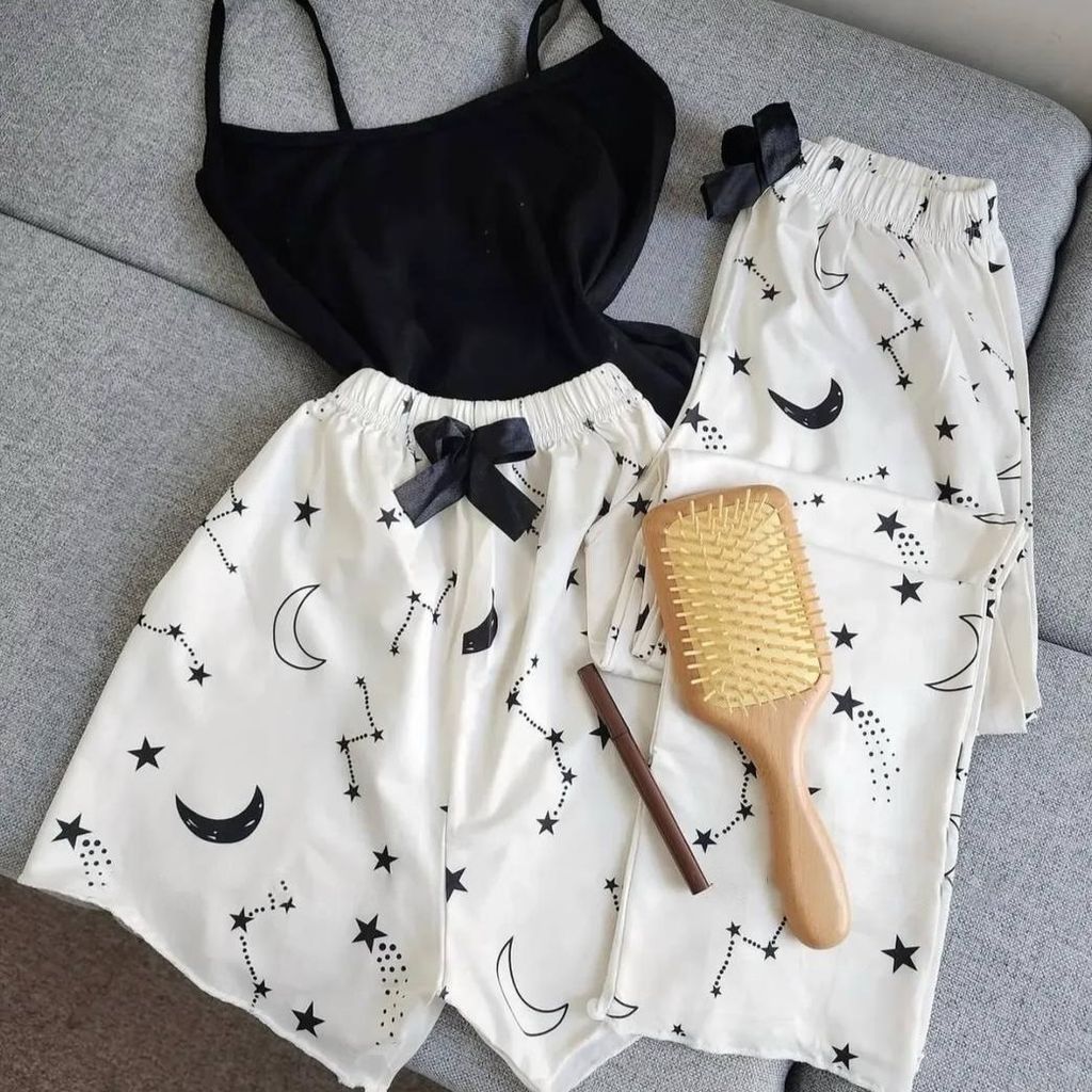 خرید انلاین ست سه تیکه کراپ +شلوار+شورتک منظومه