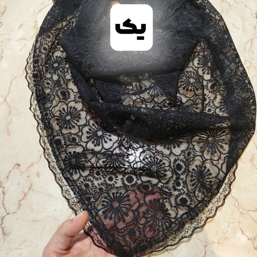 خرید اینترنتی روسری سه گوش دوردانتل