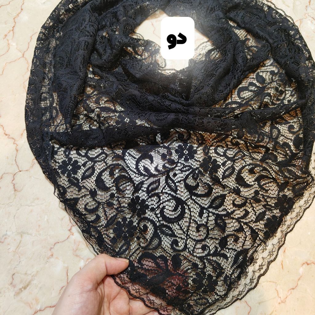 خرید انلاین روسری سه گوش دوردانتل