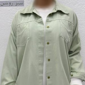 خرید انلاین شومیز کتان پایین هلال