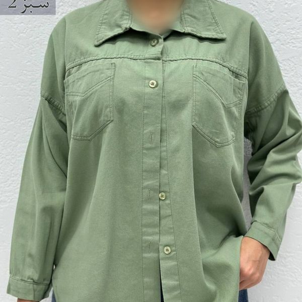 شومیز کتان پایین هلال