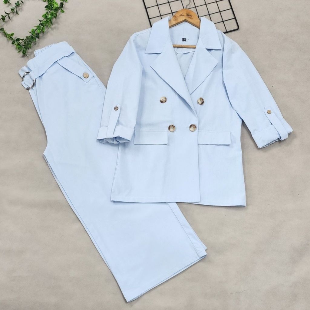 قیمت کت شلوار زنانه لنین پنبه نارنیا