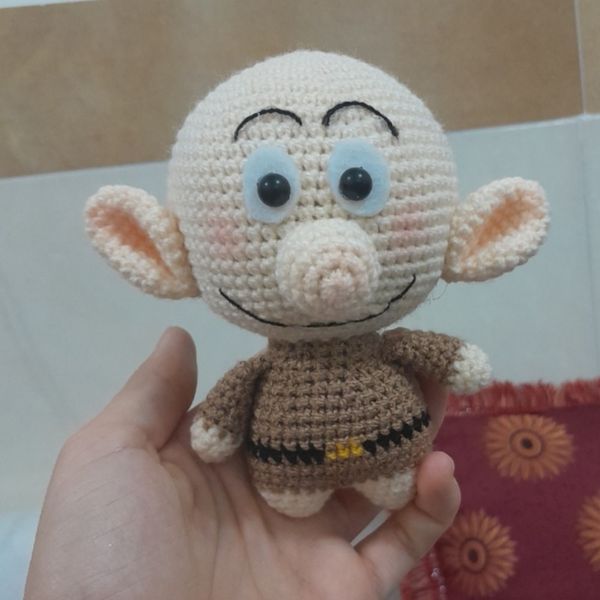 عروسک خنگول بافتنی