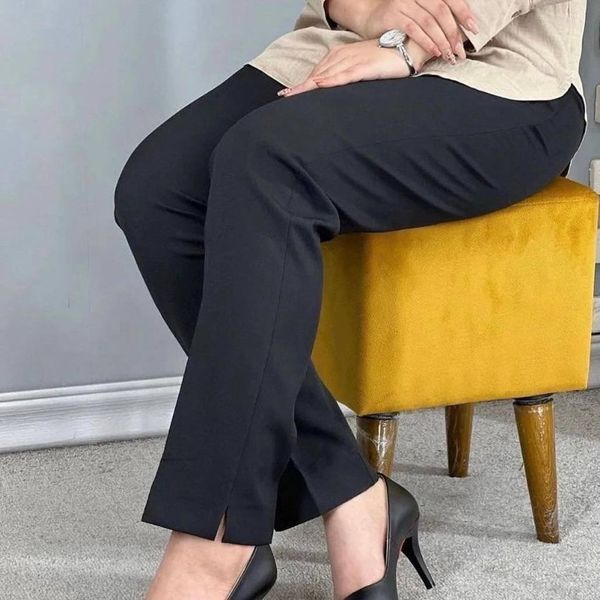 شلوار زنانه راسته چاکدار