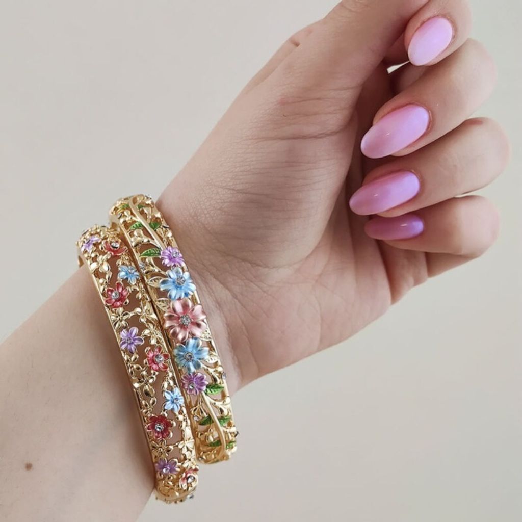 خرید انلاین تکدست خلیجی میناکاری