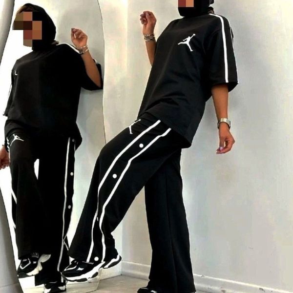 تیشرت شلوار قواره دار