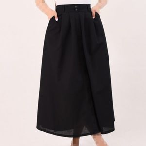 فروش اینترنتی دامن لینن تمام دکمه