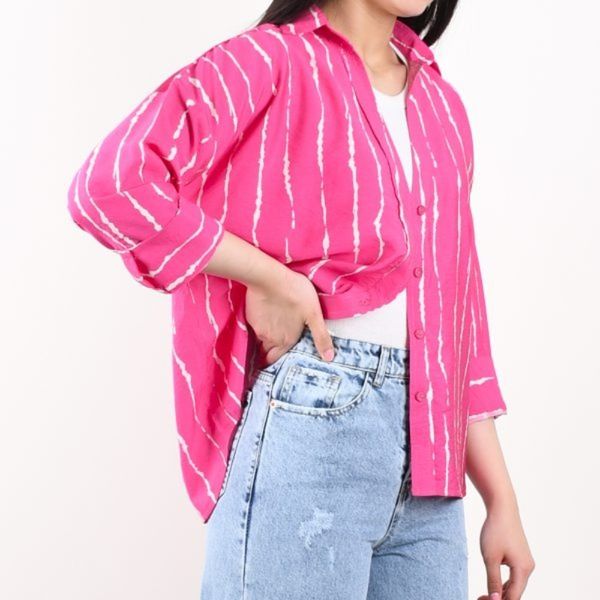 شومیز راه راه لیا