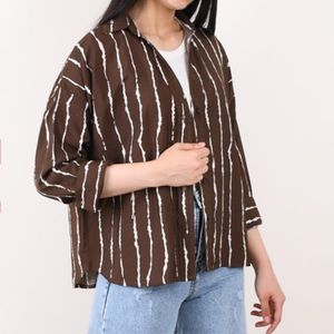 فروش اینترنتی شومیز راه راه لیا