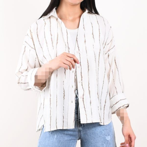 شومیز راه راه لیا