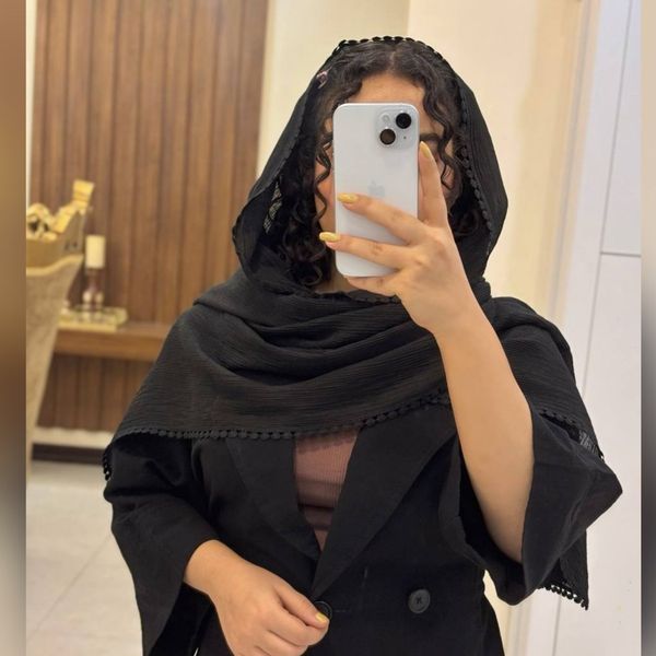شال سکه ای مشکی برشکا