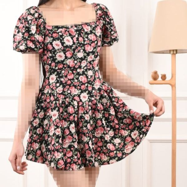 پیراهن عروسکی C00465