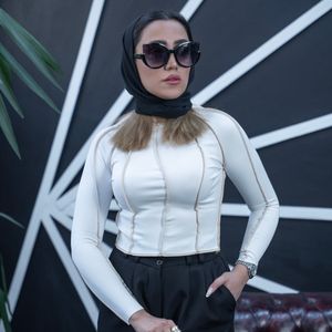 قیمت تاپ آستین بلند زیگزال برند مدیسنت