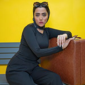 مشخصات تاپ آستین بلند یقه ایستاده برند مدیسنت