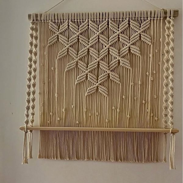 شلف دیواری مکرومه بافی مدل 807