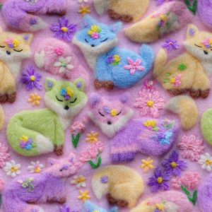 فروش اینترنتی پارچه مخمل روبالشی پارچه باما طرح سه بعدی فانتزی کد 5013823
