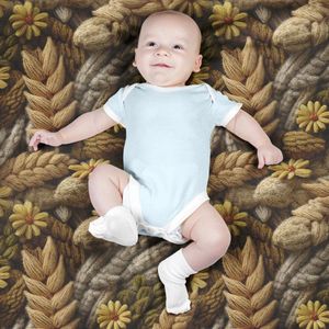 خرید اینترنتی پارچه مخمل کوسن مبل پارچه باما طرح سه بعدی گل  کد 5013835
