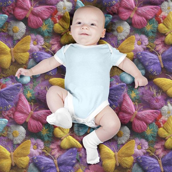 پارچه مخمل روتختی یک نفره  پارچه باما طرح سه بعدی پروانه کد 5013856