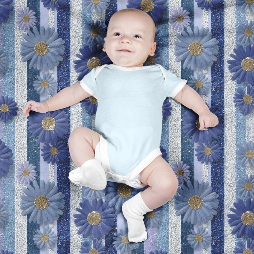 فروش اینترنتی پارچه مخمل روتختی یک نفره پارچه باما طرح سه بعدی گل مدرن کد 5013871