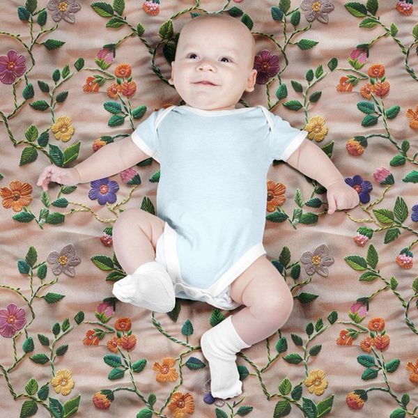 پارچه مخمل روتختی یک نفره پارچه باما طرح سه بعدی گل زیبا کد 5013875