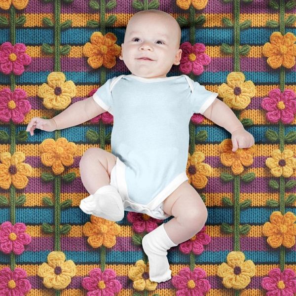 پارچه مخمل روتختی یک نفره پارچه باما طرح سه بعدی گل لاکچری کد 5013880