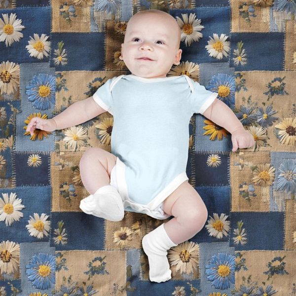 پارچه مخمل روبالشی پارچه باما طرح سه بعدی گل کد 5013892