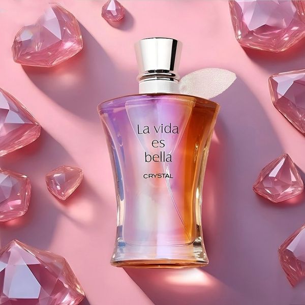 عطر 2025 جدید زنانه لانکوم لا ویه است بله سولیل کریستال فراگرنس ورد - اصل