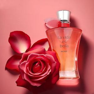 خرید اینترنتی عطر 2025 جدید زنانه لانکوم لا ویه است بل ان رز فراگرنس ورد - تعداد محدود