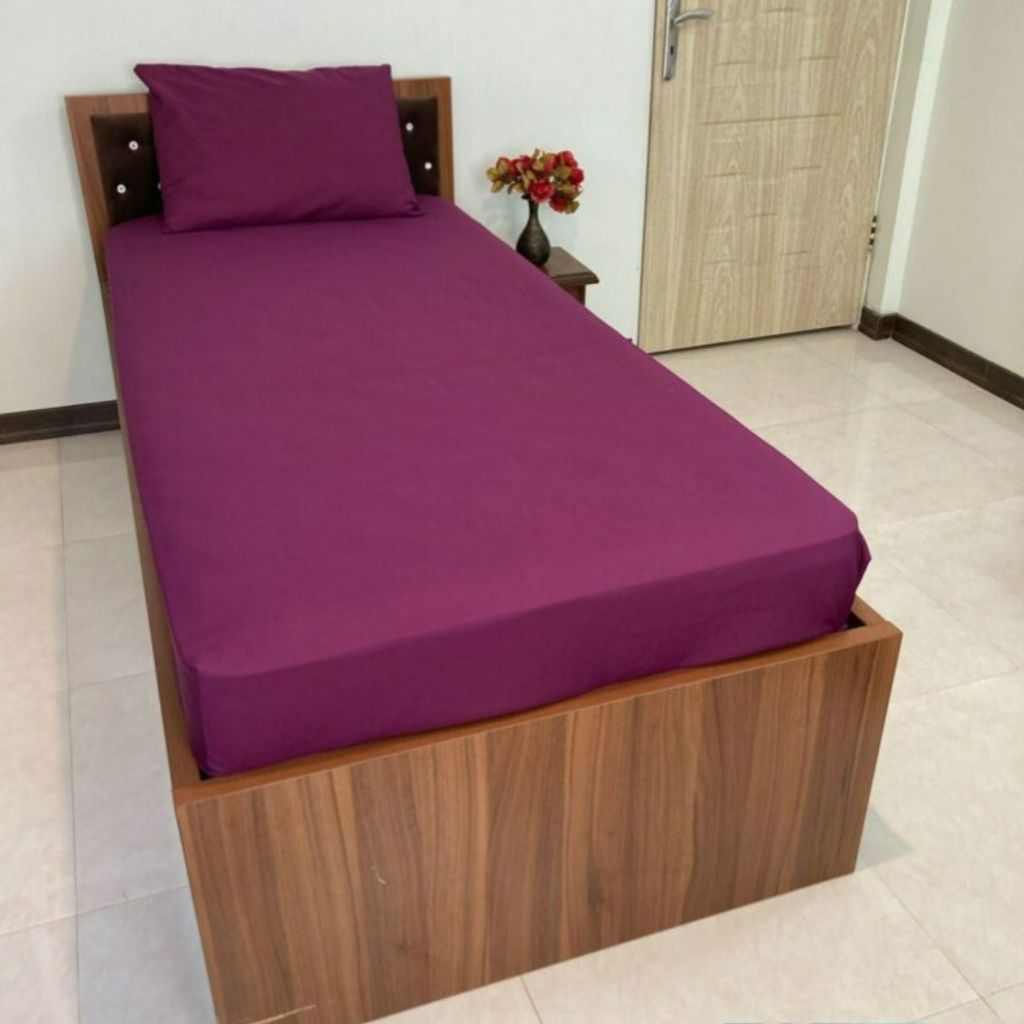 مشخصات روتختی کشدار 1.5 نفره (عرض 120) رنگ بنفش