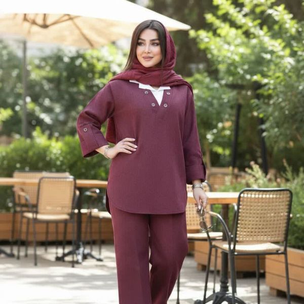ست رویه وشلوارکد323