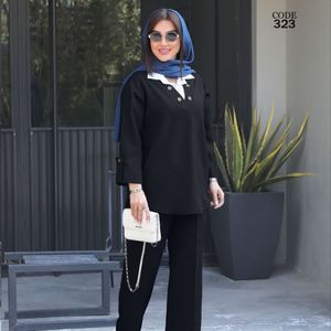 فروش اینترنتی ست رویه وشلوارترک لندکد323