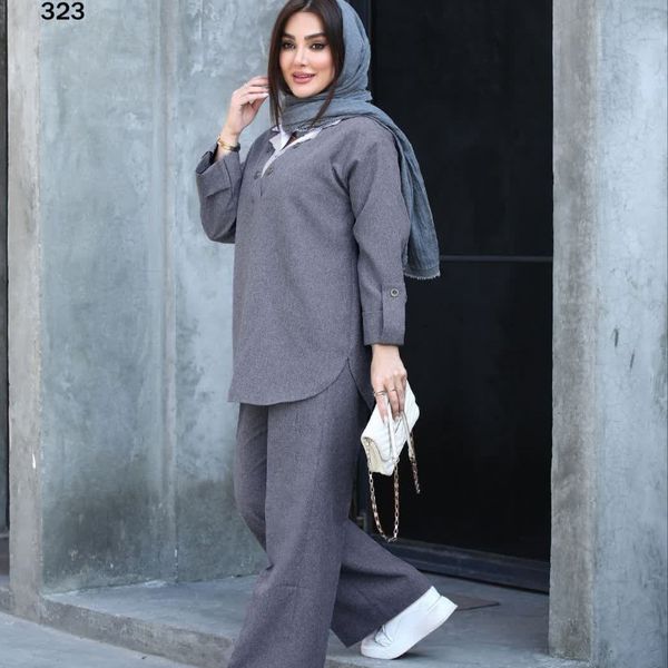 ست رویه وشلوارترک لندکد323