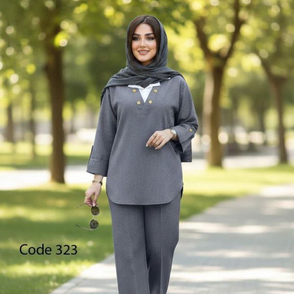 ست رویه وشلوارکد323
