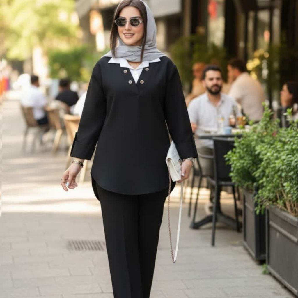 خرید اینترنتی ست رویه وشلوارکد323
