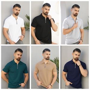 تیشرت یقه زیپدار