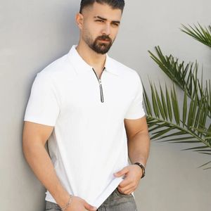 خرید اینترنتی تیشرت یقه زیپدار