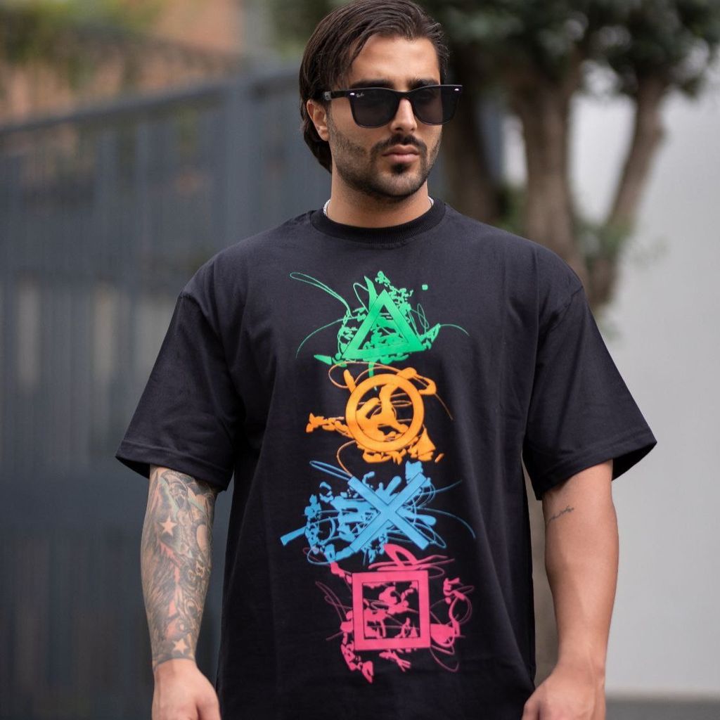 فروش اینترنتی تیشرت مردانه لش طرح اسکوید