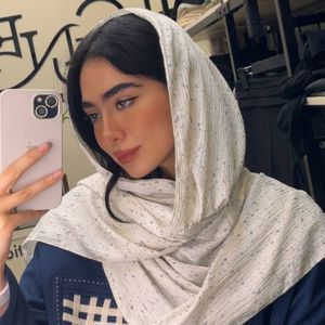 فروش اینترنتی شال پلیسه آبرنگی کد 1121